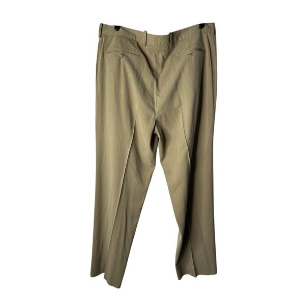 Tommy Bahama Pants Men's Size 38x32 Khaki Silk Rayon Blend Dress Slacks Trousers - Picture 6 of 15